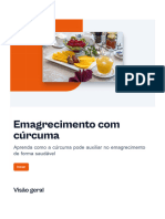 Emagrecimento Com Curcuma