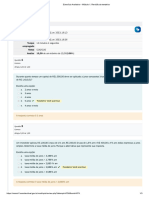 Módulo 1 - Matemática Financeira - Exercício Avaliativo