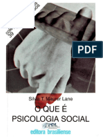 O Que É Psicologia Social - Resumo