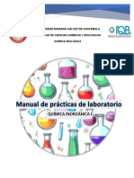 Manual - Química Inorgánica I