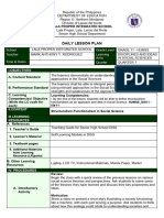 Daily Lesson Plan: School Grade Level Teacher Learning Area Time & Dates Quarter