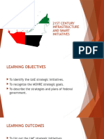 Ppt-Uae SST 21ST Century Infrastructure and Smart Initiatives