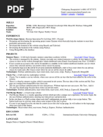 MERN Stack Developer Resume of Tasneem Nur PDF