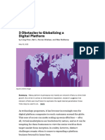 3 Obstacles To Globalizing A Digital Platform