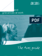 Acas Guide On Discipline and Grievances at Work March 2011