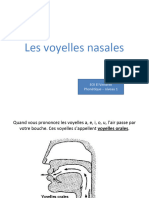 Les Voyelles Nasales