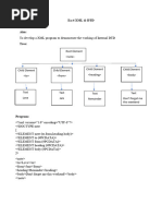 XML Internal DTD and Attributes