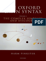 The Oxford Latin Syntax Volume II The Complex Sentence and Discourse 9780199230563 0199230560 Compress