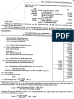 Cost Accounting Practical Problems 1