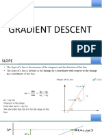 Gradient Descent Vani