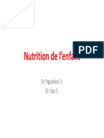 Nutrition Chez L'enfant