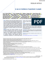 Psychiatry Clin Neurosci - 2023 - Chester - Influence of Cannabis Use On Incidence of Psychosis in People at Clinical High