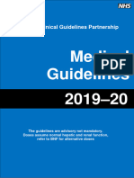 2020 Medical Guidelines