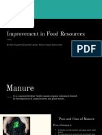 Bio-Improvement in Food Resources