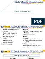 Unit-3 Python Complex Data Types