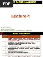 Psmony Lec-1 - Waves & Oscillations