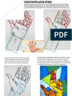 Drawing Hands Using Shape