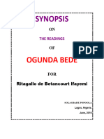 137 OGUNDA BEDE Synopsis1