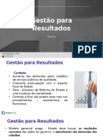 Gestão para Resultados - Teoria