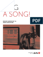 Sing A Song Lesson Plan - 508