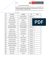 Acta de Charla de Seguridad Setiembre 2023