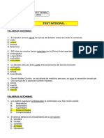 04 - Raz. Verbal - Test Integral - Claves