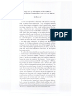 Inequality As An Inhibitor To Development