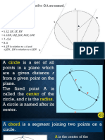 Chord C Angle and Arc