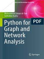 Python For Graph and Network Analysis