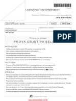 Juiz Substituto Prova Tipo 4 Pernambuco