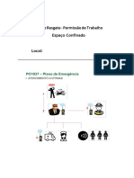 Plano de Resgate Espaço Confinado