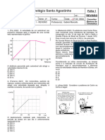 Física 1 - REVISÃO - Folha 1 - 07 Fev - 3série - GabrielMarcello