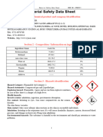 MSDS - Paint Remover