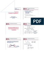 Numerical Methods For Parabolic Equations-I