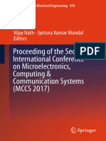 Proceeding of The Second International Conference On Microelectronics, Computing & Communication Systems (MCCS 2017)