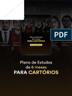 Plano de Estudos de 6 Meses para Cartorios Com Capa