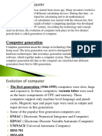 Unit 1 Introduction To Computers.