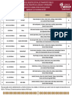 Agenda Servicio Particular