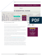 NLP - The Essential Guide For Neuro Linguistic Programming