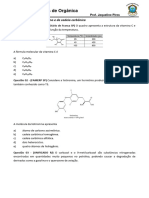 Exercicios Extras de Orgânica