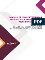 Manejo de Comportamentos Disruptivos e Aprendizagem Pelas Consequencias Unidade II-2