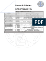 Itinerario Catequetico 2024 - Tempo de Purificação e Iluminação