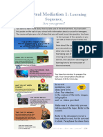 1 2 ARE YOU GREEN OralMediation LearningSequence