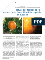 Situacion Actual Del Control de La Mosca de La Fruta en España