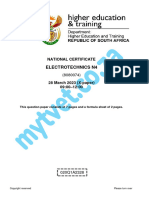 Electrotechnics N4 April 2023 Question Paper PDF