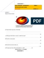 Social Sciences Geography Worksheets T2 Grade 7