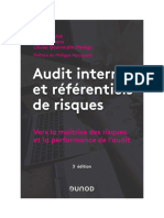 Audit Interne Et Référentiels de Risques - Vers La Maîtrise Des Risques Et La Performance de Laudit