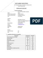 Material Safety Data Sheet of Precured Tread Rubber