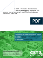 NF EN 15242-2007 - Ventilation Des Bâtiments - Méthodes de Calcul Pour La Détermination Des Débits D'air Dans Les Bâtiments y Compris Les Infiltrations