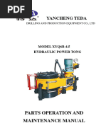 Operating Manual of XYQ6B Tong